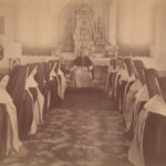 Fray Reginaldo Toro con el matrimonio Poulson
